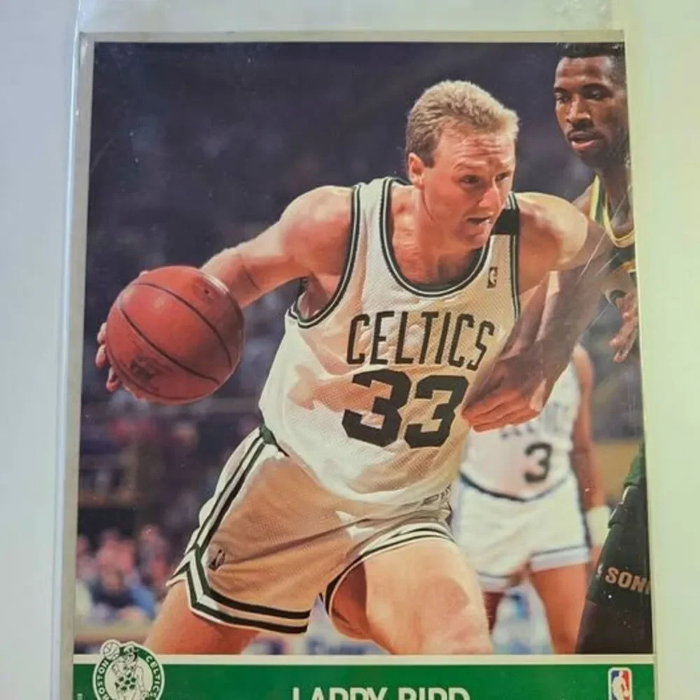 NBA Hoops Larry Bird 8x10 Action Photo